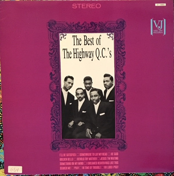 The Highway QC's - The Best Of The Highway QC's (LP, Comp, RE)