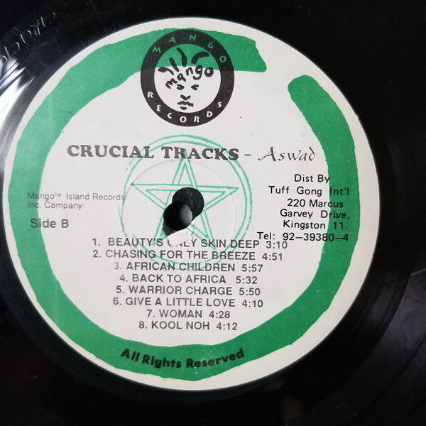 Aswad - Crucial Tracks (LP, Comp)