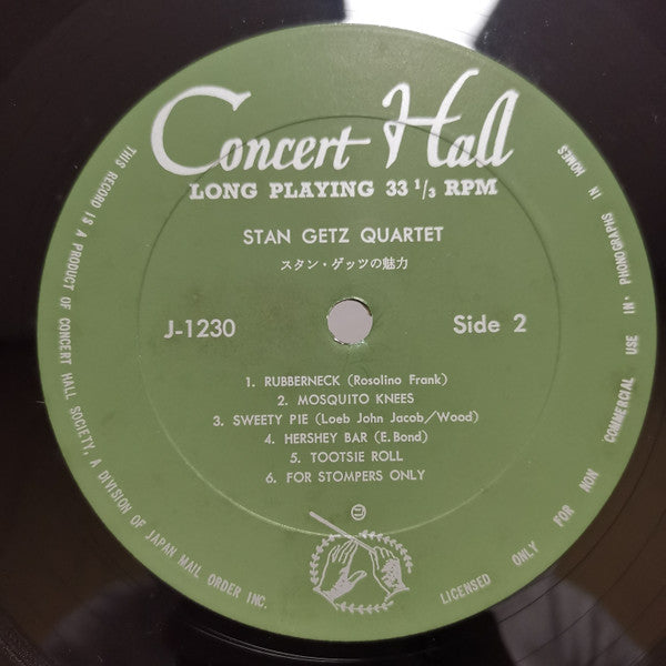 Stan Getz - Stan Getz (LP, Comp)