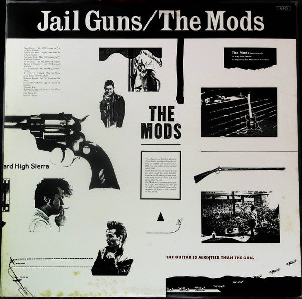 The Mods - Jail Guns (LP, Album, Promo, Gat + 12"")