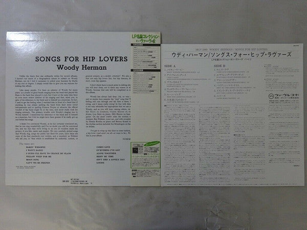 Woody Herman - Songs For Hip Lovers (LP, Album, Mono, RE, OBI)