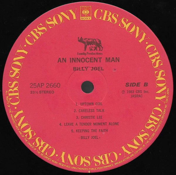 Billy Joel - An Innocent Man (LP, Album)