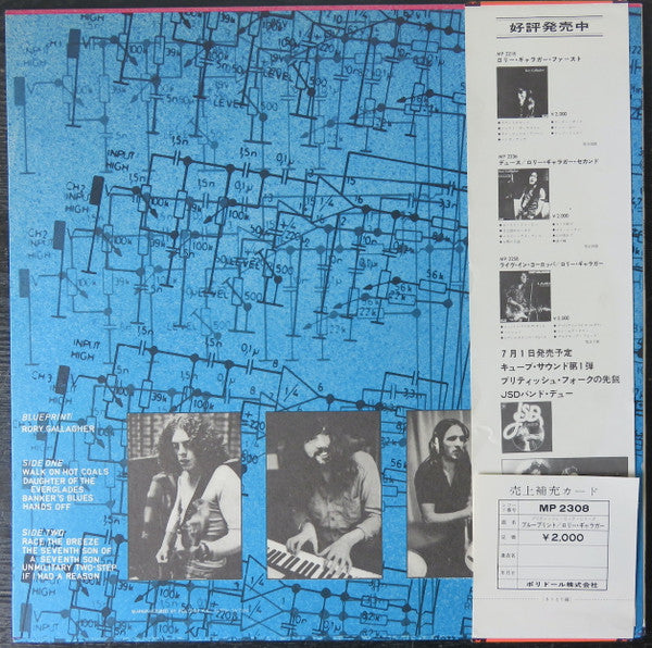 Rory Gallagher - Blueprint (LP, Album, 200)