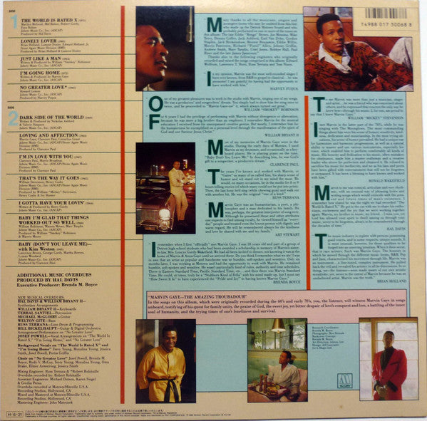 Marvin Gaye - Motown Remembers Marvin Gaye (LP, Album)