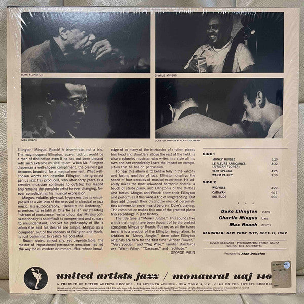 Duke Ellington - Money Jungle(LP, Album)