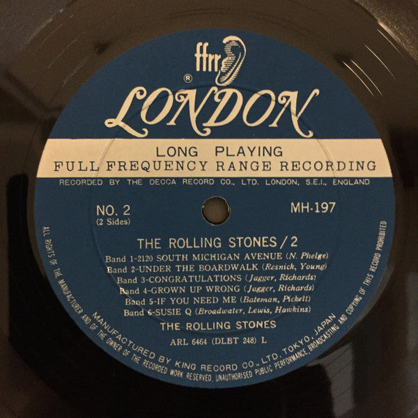 The Rolling Stones - Vol. 2 (LP, Album, Mono)