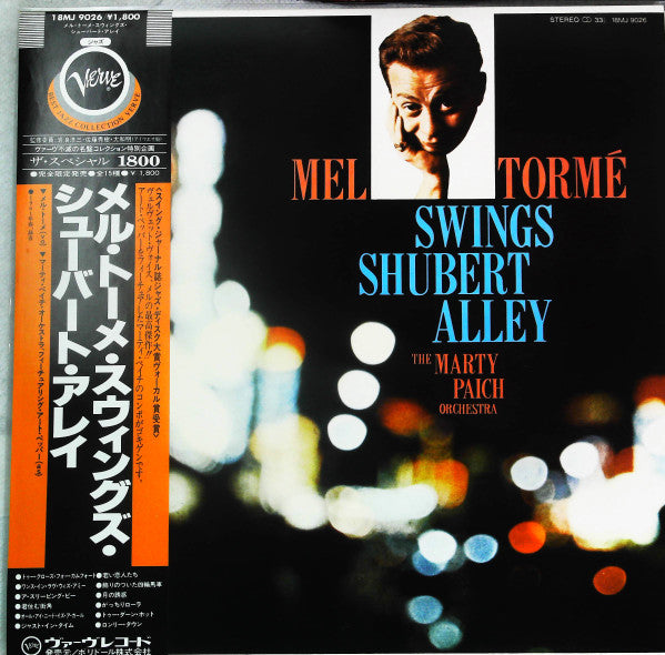 Mel Tormé - Swings Shubert Alley(LP, Album)