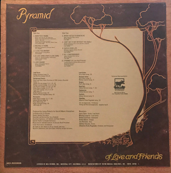 El Chicano - Pyramid Of Love And Friends (LP, Album)