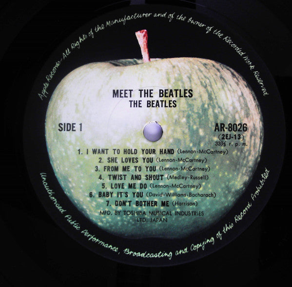 The Beatles - Meet The Beatles! (LP, Album, RE)