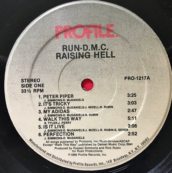 Run DMC* - Raising Hell (LP, Album)