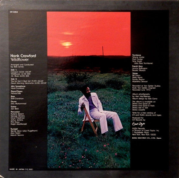 Hank Crawford - Wildflower (LP, Album)