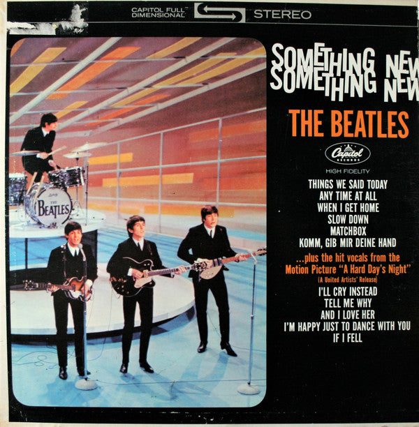 The Beatles - Something New (LP, Album, RE, Jac)