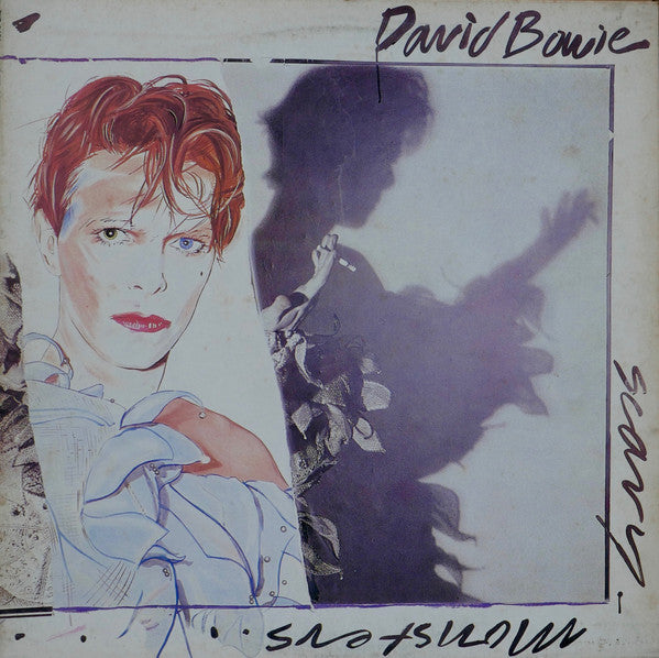 David Bowie - Scary Monsters (LP, Album, Promo)