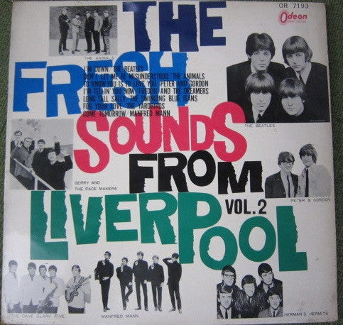 Various - The Fresh Sounds From Liverpool Vol. 2 (LP, Comp, Mono, Red)