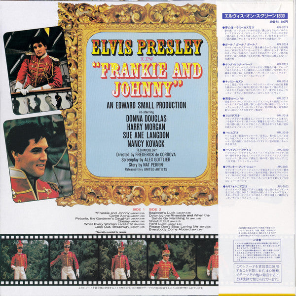 Elvis Presley - Frankie And Johnny (LP, Album, RE)