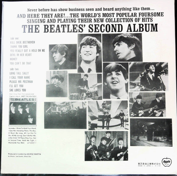 The Beatles - The Beatles' Second Album (LP, Album, RE, Lar)