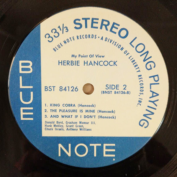 Herbie Hancock - My Point Of View (LP, Album)