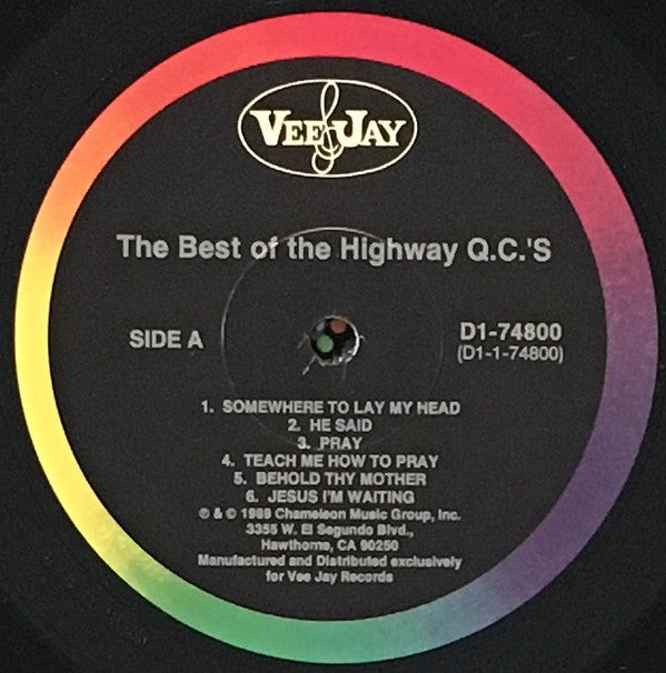 The Highway QC's - The Best Of The Highway QC's (LP, Comp, RE)