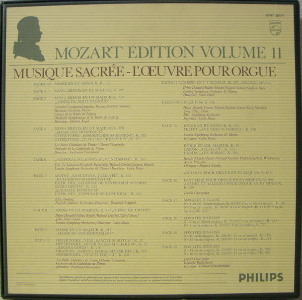 Wolfgang Amadeus Mozart - Mozart Edition ● Musique Sacree & L'oeuvr...