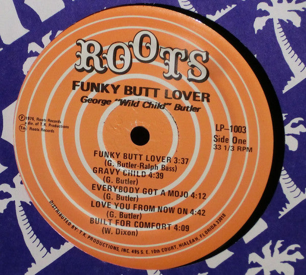 George ""Wild Child"" Butler* - Funky Butt Lover (LP, Album)