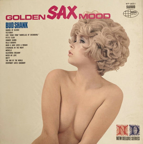 Bud Shank - Golden Sax Mood (LP, Comp, Red)