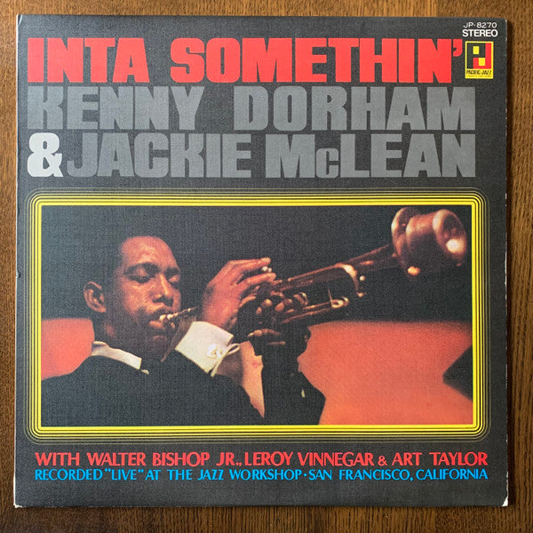 Kenny Dorham & Jackie McLean - Inta Somethin' (LP, Album, Red)