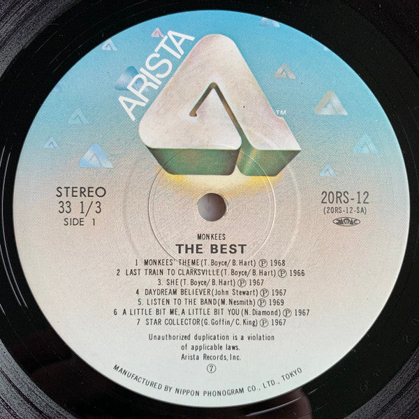 The Monkees - The Best (LP, Comp, RP)