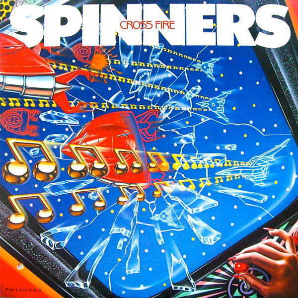 Spinners - Cross Fire (LP, Album, All)