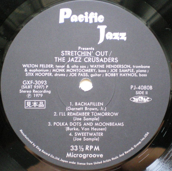 Jazz Crusaders* - Stretchin' Out (LP, Album, Promo)