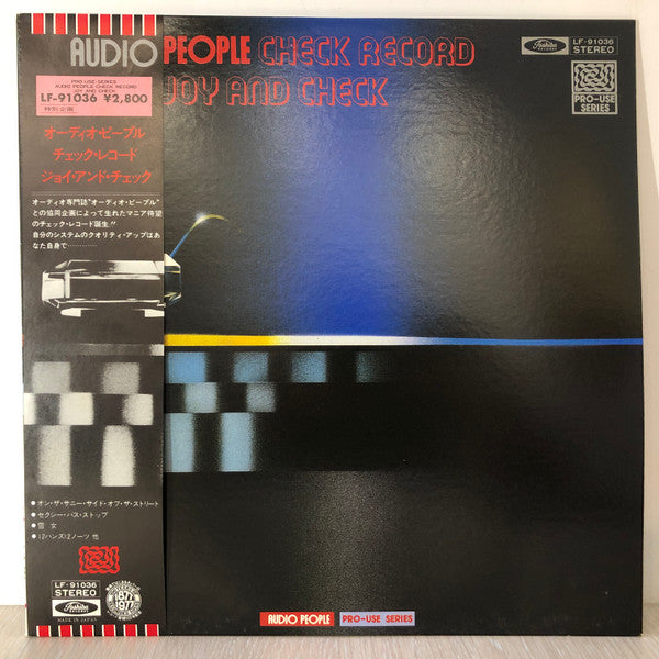 Various - Audio People Check Record Joy And Check (LP, Album)