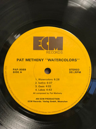 Pat Metheny - Watercolors (LP, Album)