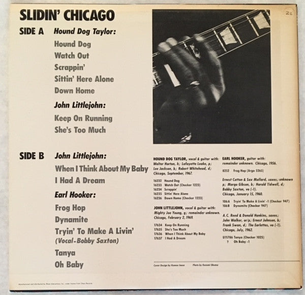 Various - Slidin' Chicago (LP, Comp, Mono)