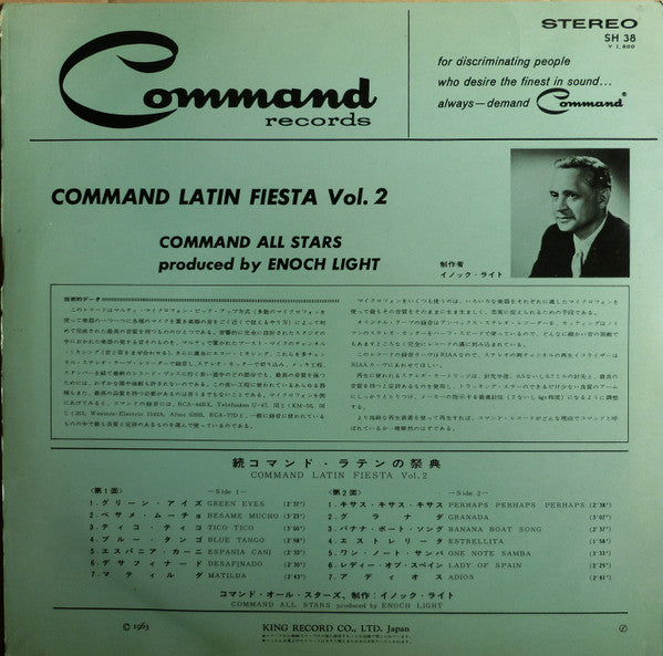 The Command All-Stars - Command Latin Fiesta Vol. 2 (LP)