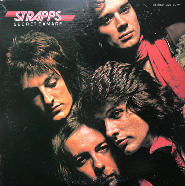 Strapps - Secret Damage (LP, Album, Promo)