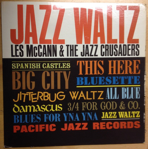 Les McCann & The Jazz Crusaders* - Jazz Waltz (LP, Album, Mono)