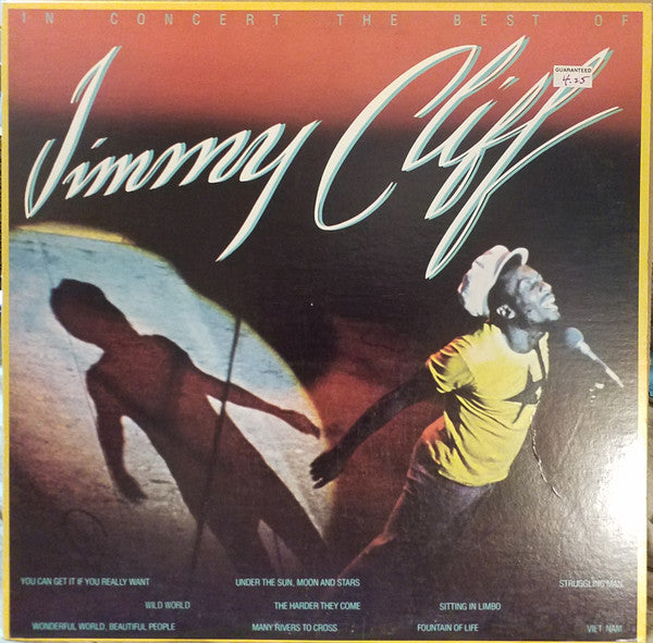 Jimmy Cliff - In Concert - The Best Of Jimmy Cliff (LP, Album, Win)