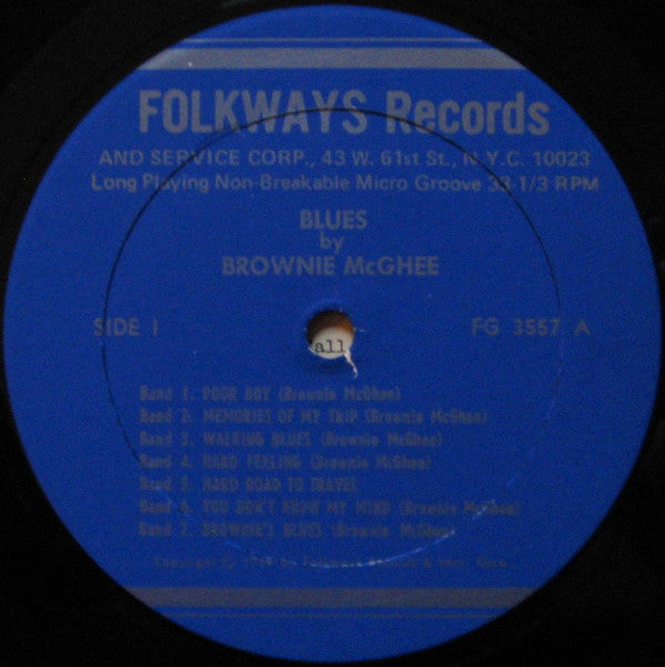 Brownie McGhee - Sings The Blues (LP, Album)