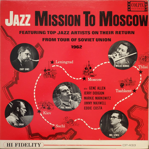 Zoot Sims - Jazz Mission To Moscow (Featuring Top Jazz Artists On T...