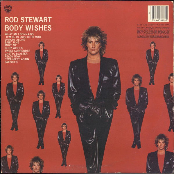 Rod Stewart - Body Wishes (LP, Album, Win)