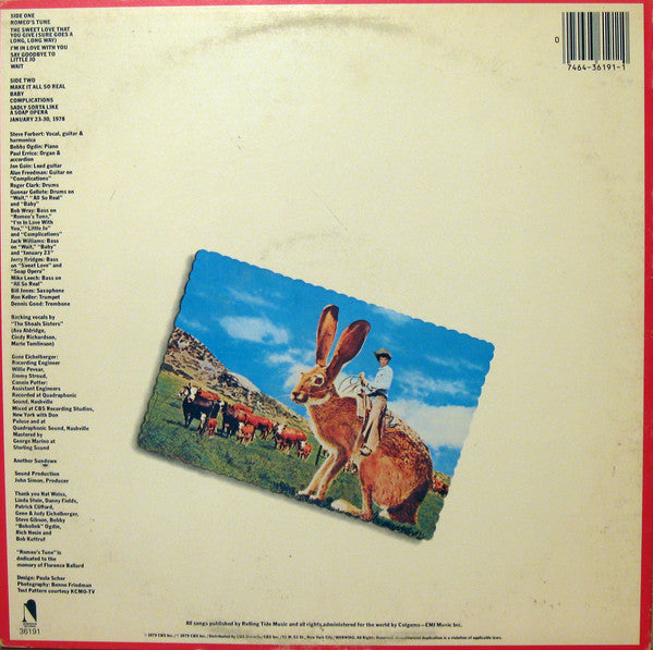 Steve Forbert - Jackrabbit Slim (LP, Album, San)