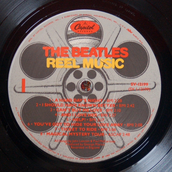 The Beatles - Reel Music (LP, Comp, LA)