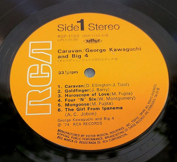 George Kawaguchi and Big 4* - Caravan (LP)