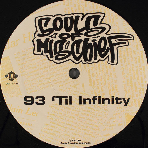 Souls Of Mischief - 93 'Til Infinity (12"")