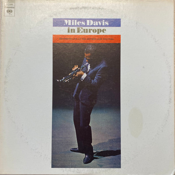 Miles Davis - Miles Davis In Europe (LP, Album, RE)