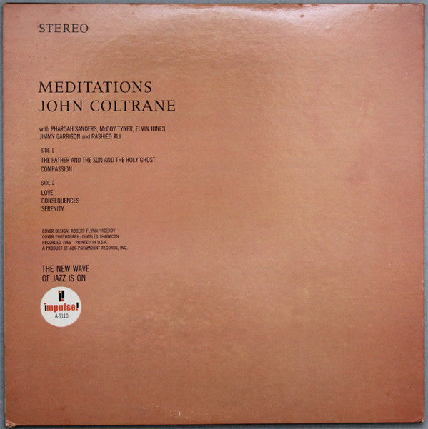 John Coltrane - Meditations (LP, Album, RP, TSM)