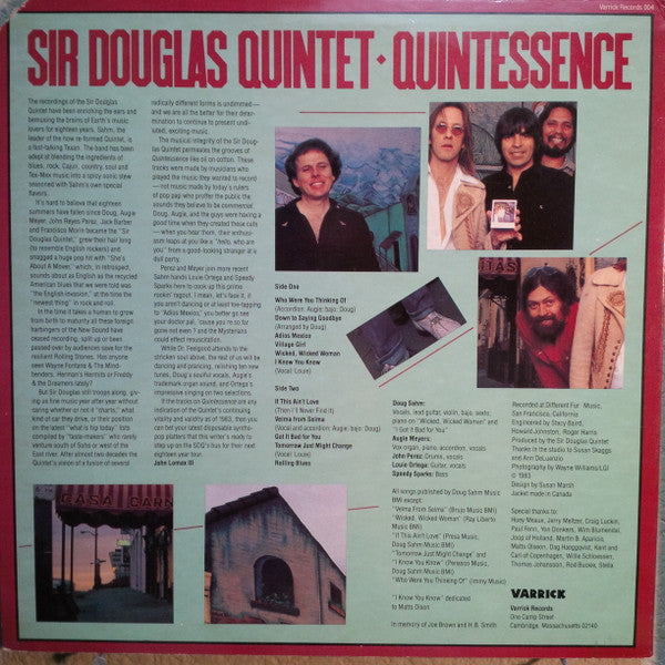 Sir Douglas Quintet - Quintessence (LP)