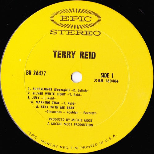 Terry Reid - Terry Reid (LP, Album, San)