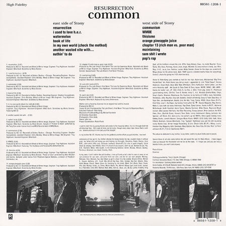 Common - Resurrection (LP, Album, RP)