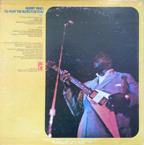 Albert King - I'll Play The Blues For You (LP, Album)