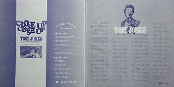 Tom Jones - Close Up (LP, Album, Gat)